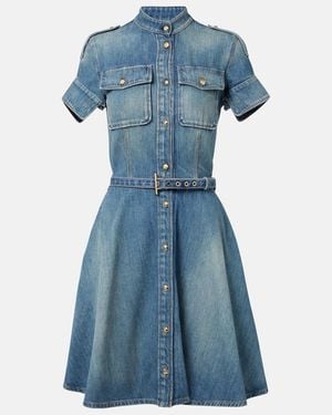 McQueen Mini Dress - Blue