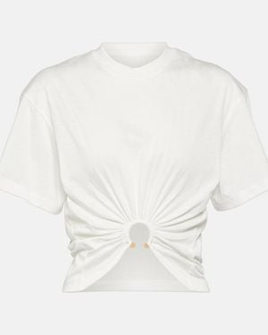 Rabanne T-Shirts - White