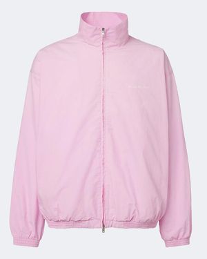 Acne Studios Jacke Aus Baumwollpopeline - Pink