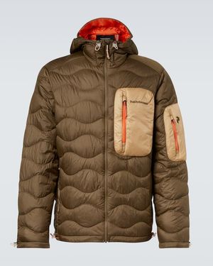 Peak Performance Helium Quilted Down Jacket - Green