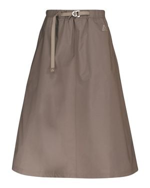 Nike Acg Trail Maxi Skirt - Grey