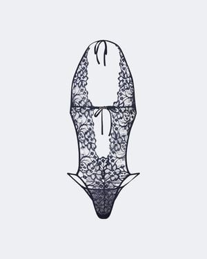 Gucci Body Aus Spitze - Weiß
