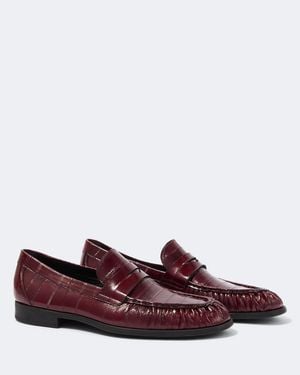 Magnanni Loafers Aus Aalleder - Rot