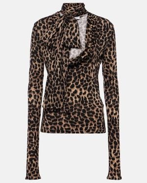 Blumarine Wool Top - Black