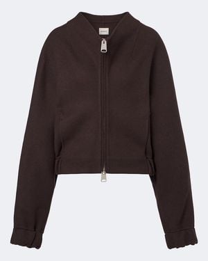KHAITE Ixin Wool Jacket - Brown