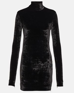 Jil Sander Velvet Top - Black