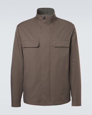 ZEGNA Feldjacke Motoin 125Cc - Braun