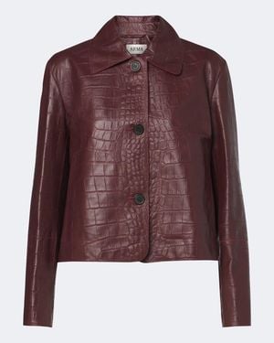 Arma Jacke Emy Aus Leder - Braun