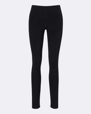 Sportmax Leggings De Jersey - Negro