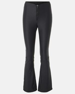 Perfect Moment Altaire Mid-Rise Flared Leggings - Blue