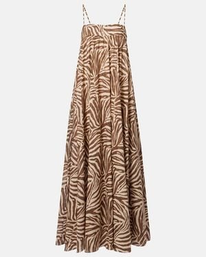 Zimmermann Wanderlust Printed Cotton Maxi Dress - Natural