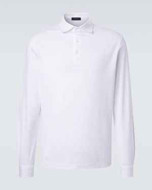 Thom Sweeney Polo De Algodon - Blanco