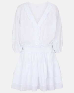 Poupette Ariel Cotton Minidress - White