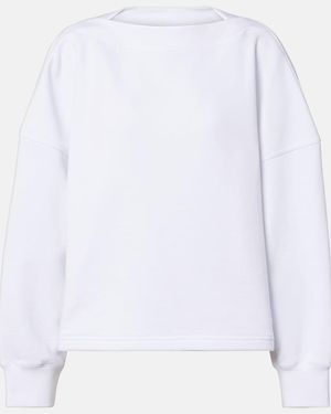 Alaïa Cotton Sweatshirt - White