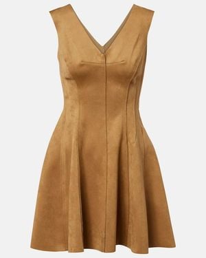Norma Kamali Grace Minidress - Brown