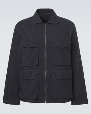Lemaire Cotton Canvas Field Jacket - Black