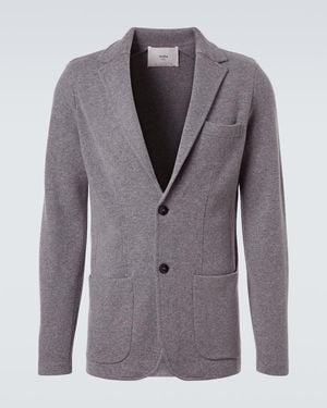arch4 Blazer Mr Poole Aus Wolle Und Kaschmir - Grau
