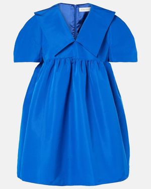 Nina Ricci Faille Minidress - Blue