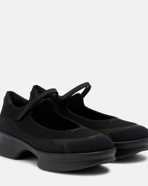 Prada Sneakers Aus Mesh - Schwarz