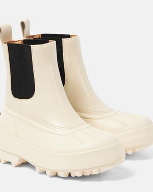 Proenza Schouler X Sorel Caribou Leather Chelsea Boots - Natural