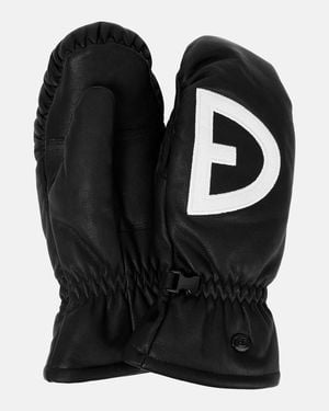 Goldbergh Bello Leather Ski Mittens - Black