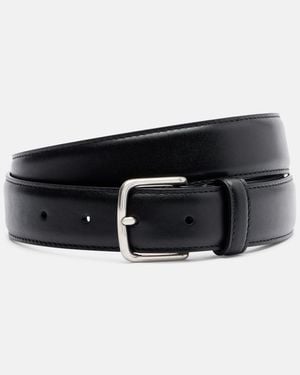 The Row Guertel Classic Aus Leder - Schwarz