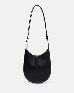 Phoebe Philo Mini Bean Sling Leather Shoulder Bag - Black