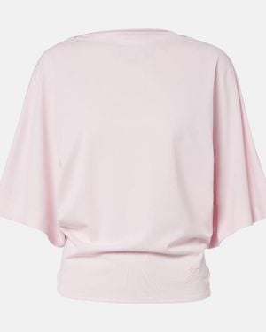Jacquemus Camiseta Oversized Moisson De Jersey - Rosa