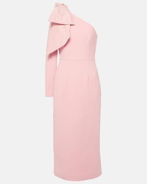 Rebecca Vallance Bridal Annabelle One-Shoulder Midi Dress - Pink