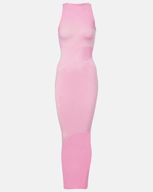Wolford Venus Jersey Midi Dress in Black | Lyst UK