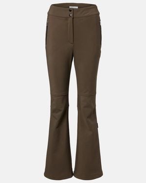 Yves Salomon Flared Ski Trousers - Brown