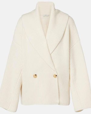 Vince Jacke Aus Einem Wollgemisch - Natur