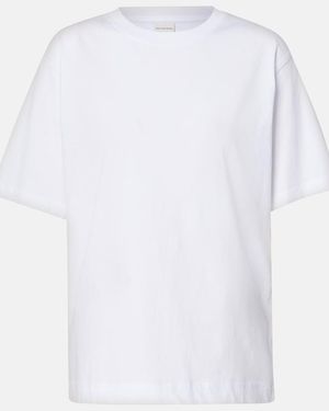 Dries Van Noten Cotton Jersey T-Shirt - White
