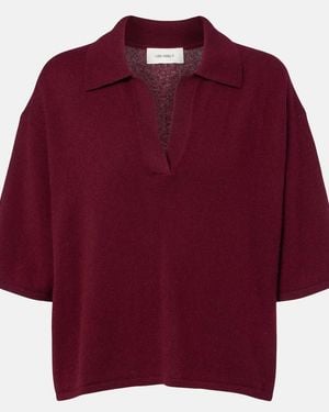 Lisa Yang Polo Neela En Cachemire - Rouge