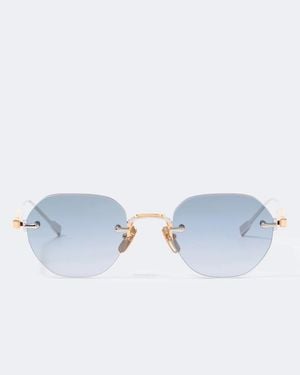 sato Terebellum I Round Sunglasses - Blue