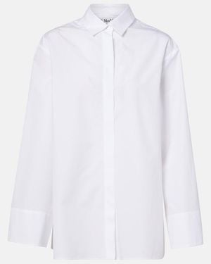 Max Mara Marte Cotton Shirt - White