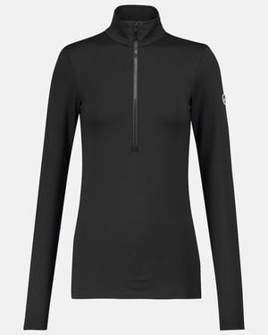 Fusalp Logo Half-zip Ski Top - Black