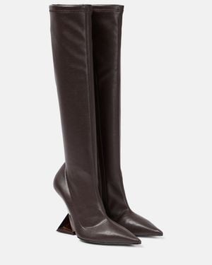 The Attico Cheope Knee-High Boots - Brown