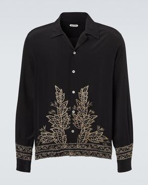 Bode Camicia Epoque - Nero