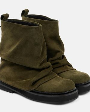 The Attico Botines Mini Robin De Ante - Verde