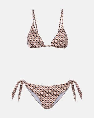 Max Mara Baobab Printed Bikini - Pink