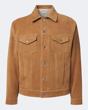 Arma Karis Suede Jacket - Brown