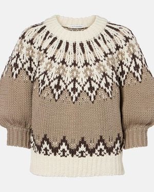 Altuzarra Pullover Marty Aus Baumwolle - Mettallic