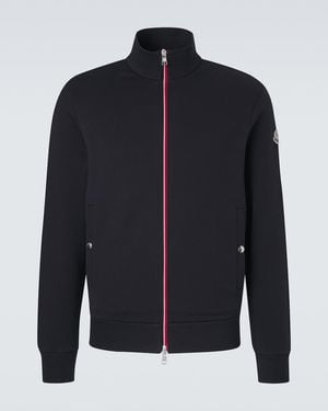 Moncler Archivio Cotton Jersey Jacket - Blue