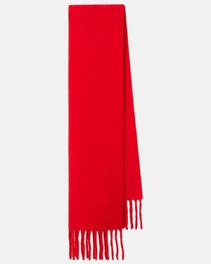 TOTEME Bufanda En Mezcla De Alpaca - Rojo