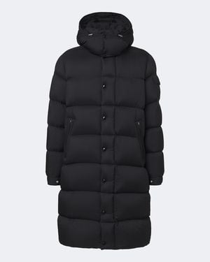 Moncler Hanoverian Hooded Down Coat - Black