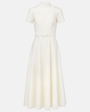 Emilia Wickstead Camilla Midi Dress - White