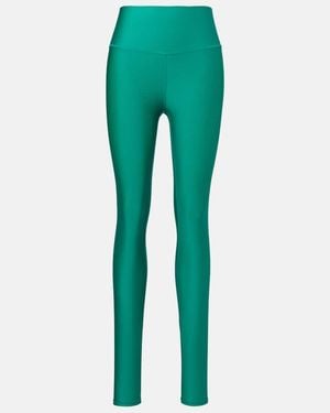 Alo Yoga Airlift High-Rise Leggings - Green