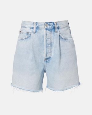 Agolde Jeansshorts Rhoda - Blau