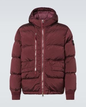 Stone Island Daunenjacke Compass - Rot
